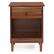 Front. Walker Edison - 1-Drawer Nightstand - Walnut.