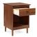 Alt View 13. Walker Edison - 1-Drawer Nightstand - Walnut.