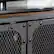 Alt View 14. Walker Edison - Industrial Mesh Metal TV Stand Cabinet for Most Flat-Panel TVs Up to 70" - Rustic Oak.