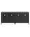 Alt View 2. Walker Edison - Industrial Mesh Metal TV Stand Cabinet for Most Flat-Panel TVs Up to 70" - Rustic Oak.