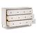 Alt View 12. Walker Edison - Modern 6-Drawer Dresser - White.