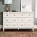 Alt View 15. Walker Edison - Modern 6-Drawer Dresser - White.