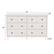 Alt View 19. Walker Edison - Modern 6-Drawer Dresser - White.