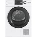 Front. GE - 4.1 Cu. Ft. 13-Cycle Electric Dryer - White.