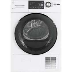 GE - 4.1 Cu. Ft. 13-Cycle Electric Dryer - White - Front_Zoom