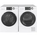 Alt View 12. GE - 4.1 Cu. Ft. 13-Cycle Electric Dryer - White.