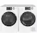 Alt View 12. GE - 4.1 Cu. Ft. 13-Cycle Electric Dryer - White.
