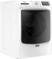 Angle Zoom. Maytag - 4.8 Cu. Ft. High Efficiency Front Load Washer with Steam - White.