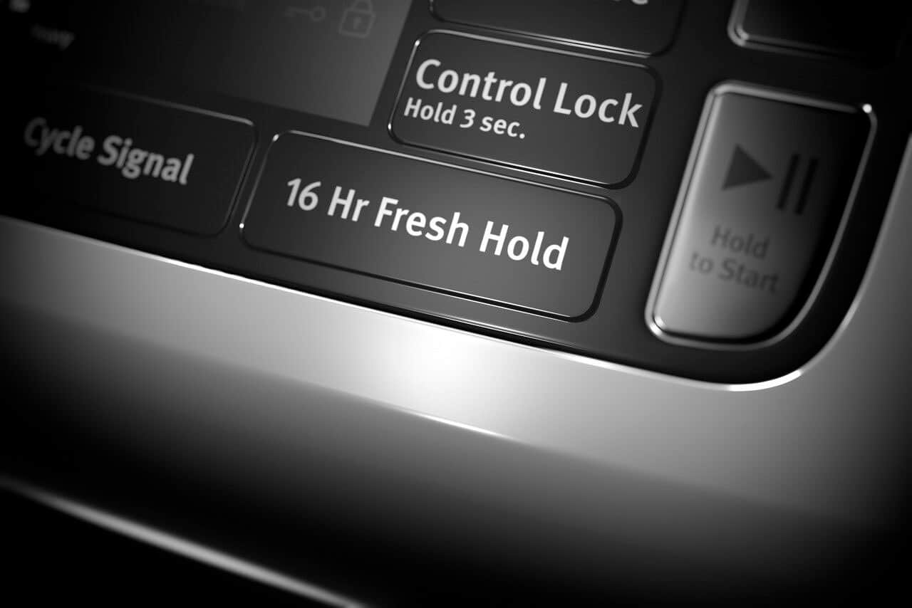 Alt View 20. Maytag - 4.8 Cu. Ft. High Efficiency Stackable Front Load Washer with Steam and Fresh Hold - White.