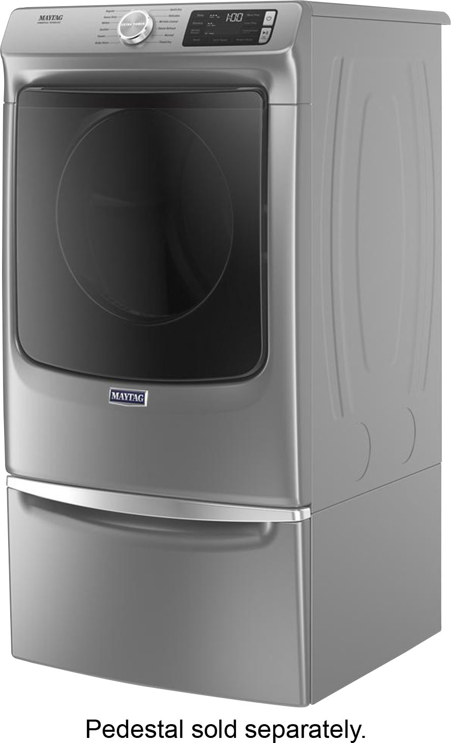 Maytag 7.3 Cu. Ft. Stackable Electric Dryer with Steam and Extra Power ...