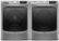 Alt View Zoom 18. Maytag - 7.3 Cu. Ft. Stackable Electric Dryer with Steam and Extra Power Button - Metallic Slate.