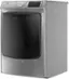 Left. Maytag - 7.3 Cu. Ft. Stackable Electric Dryer with Steam and Extra Power Button - Metallic Slate.