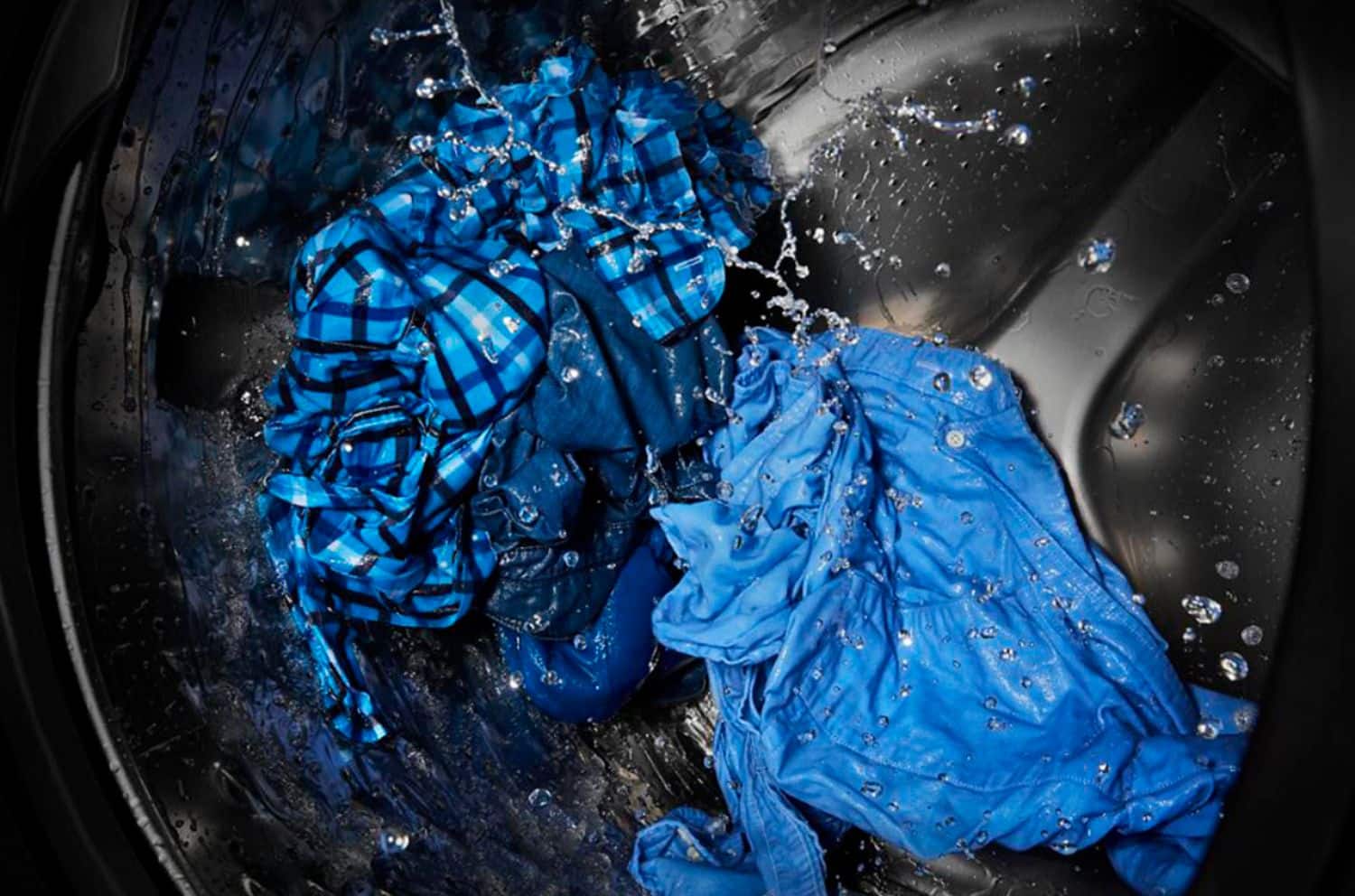 Alt View 12. Maytag - 4.8 Cu. Ft. High Efficiency Stackable Front Load Washer with Steam and Fresh Hold - Metallic Slate.