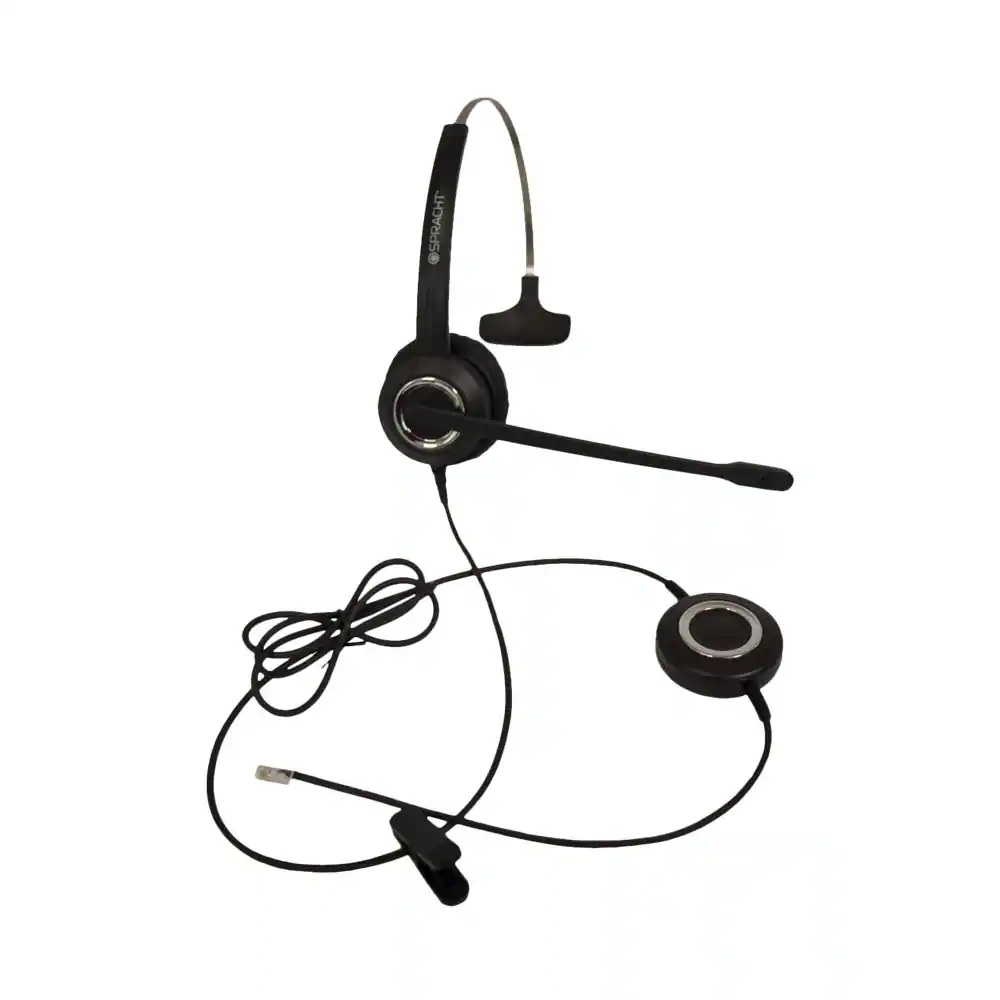 Spracht - ZUM Hands-Free Headset - Black
