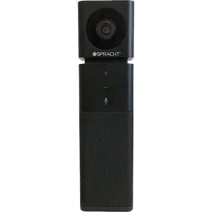 Front. Spracht - Aura Video Mate Webcam - Black.