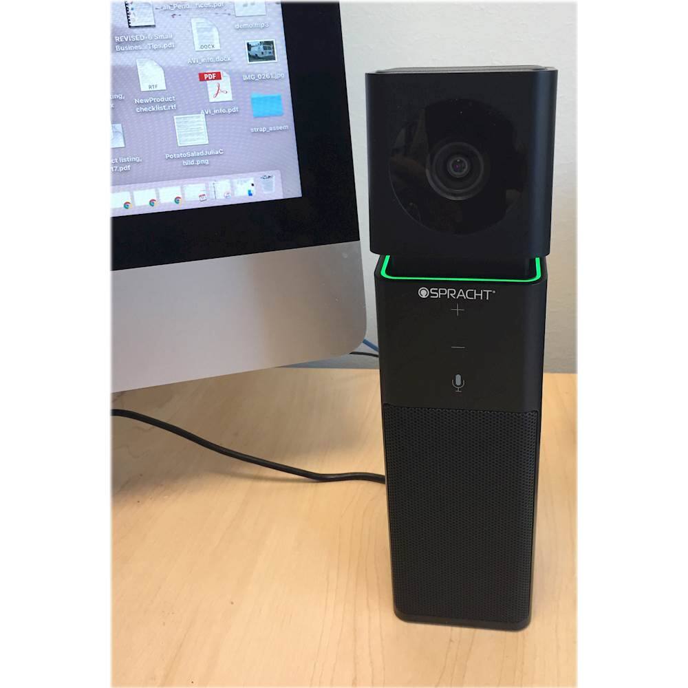 Alt View 12. Spracht - Aura Video Mate Webcam - Black.