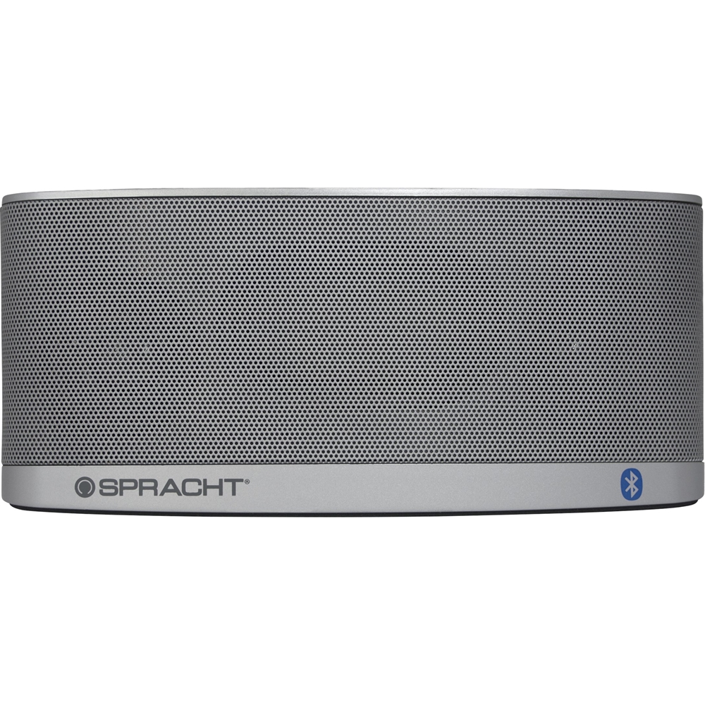 Spracht – Blunote 2.0 Portable Bluetooth Speaker – Silver