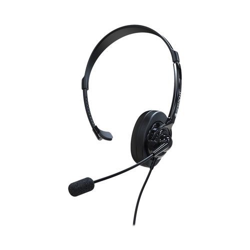 Spracht - ZUM ZUM350M Wired On-Ear Headphones - Black