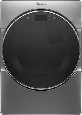 Whirlpool - 7.4 Cu. Ft. 37-Cycle Gas Dryer with Steam - Chrome Shadow