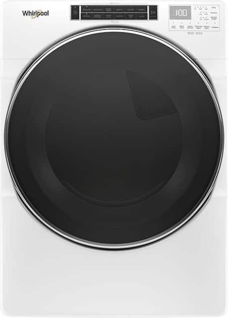 Whirlpool 7 4 Cu Ft 36 Cycle High Efficiency Electric Dryer With Steam White Wed8620hw Best Buy