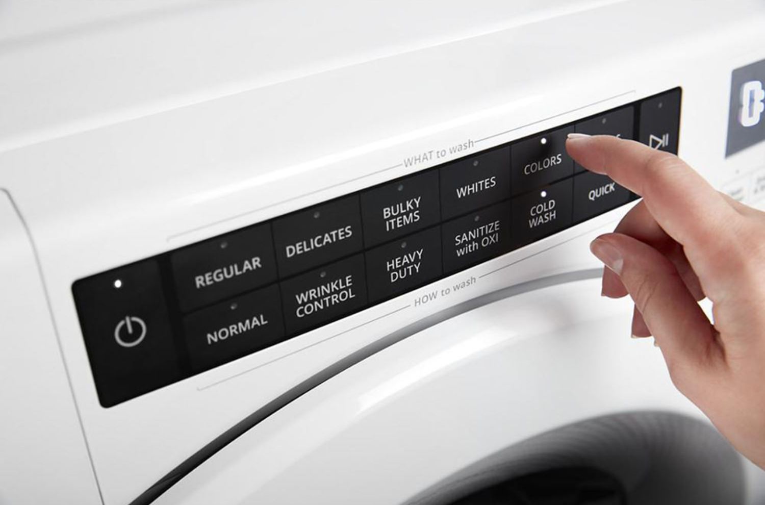 Whirlpool 4.5 cu. ft. 8-Cycle High-Efficiency Front Load Washer WFW75HEFW -  Best Buy