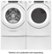 Alt View Zoom 18. Whirlpool - 7.4 Cu. Ft. Stackable Electric Dryer - White.