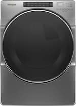 Whirlpool - 7.4 Cu. Ft. 36-Cycle High-Efficiency Gas Dryer with Steam - Chrome Shadow - Front_Standard