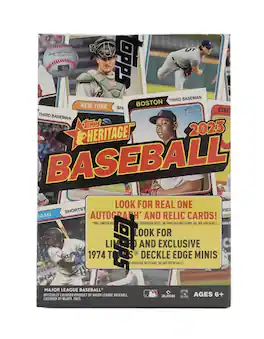 2023 Topps Heritage Baseball 8-Pack Blaster Box