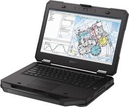 Dell - Refurbished Good - 14 Rugged 5414 14" Laptop - Intel 6th Gen Core i5 with 16GB Memory - Intel HD Graphics 520 - 512GB SSD - Black