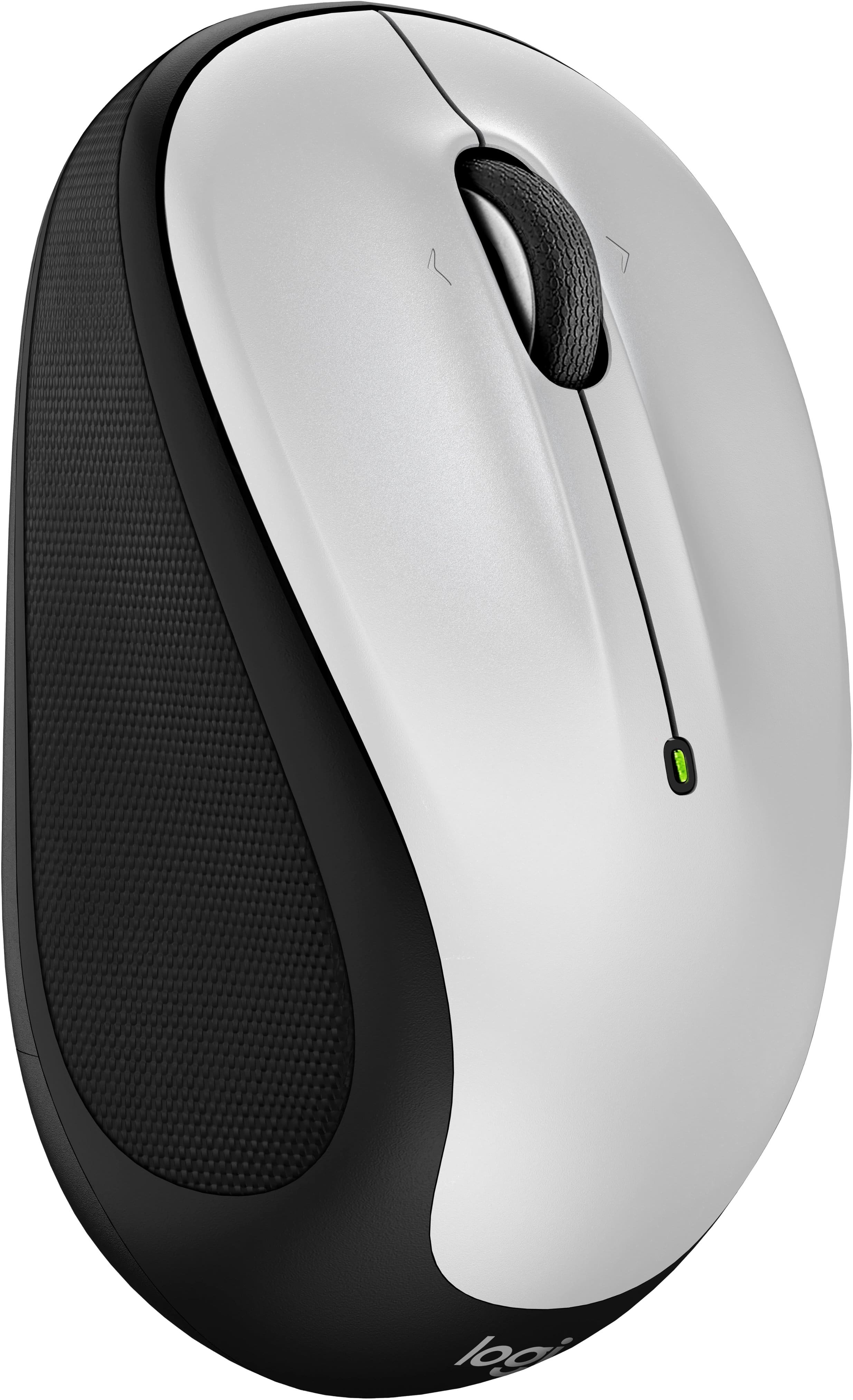 Alt View 5. Logitech - M325s Wireless Optical Compact Ambidextrous Mouse - Pale Gray.