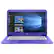 Front. HP - Stream 14" Laptop - Intel Celeron - 4GB Memory - 64GB eMMC Flash Memory - Linear Grooves Pattern, Infinity Purple.