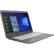 Left. HP - Stream 14" Laptop - Intel Celeron - 4GB Memory - 64GB eMMC Flash Memory - Black With Smoked Gray, Brushed Design.