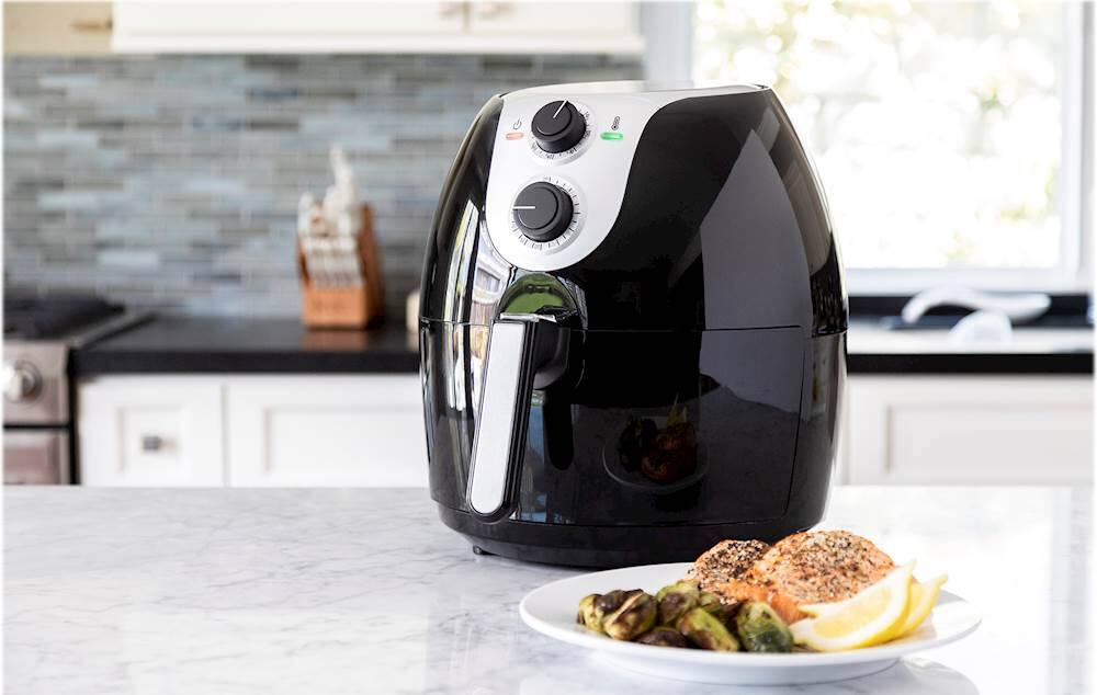 Magic Chef 5.8 qt. Panel Air Fryer, in Black MCSAF55F - The Home Depot