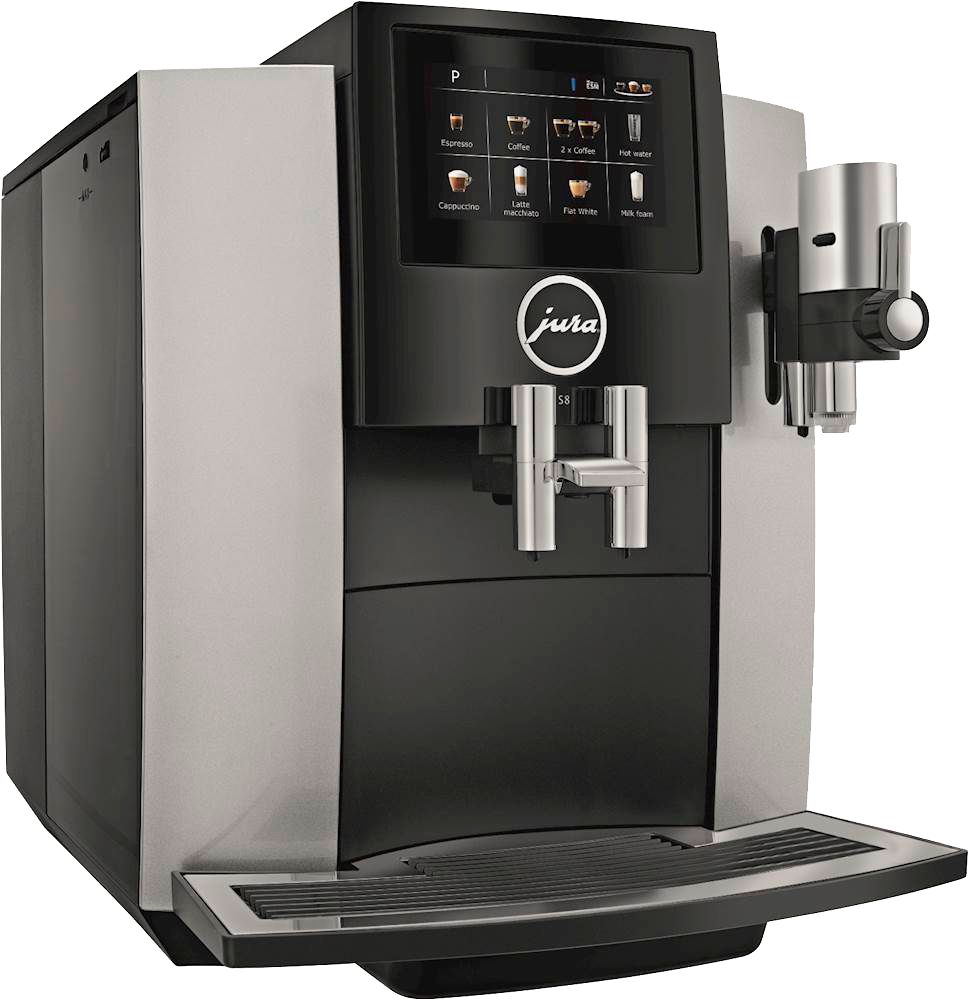 Jura S8 Automatic Coffee Machine with One Touch Espresso and 
