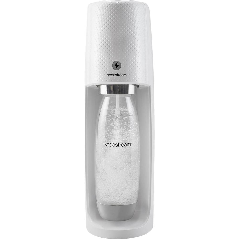 Angle View: SodaStream - Fizzi One Touch Sparkling Water Maker Kit - White