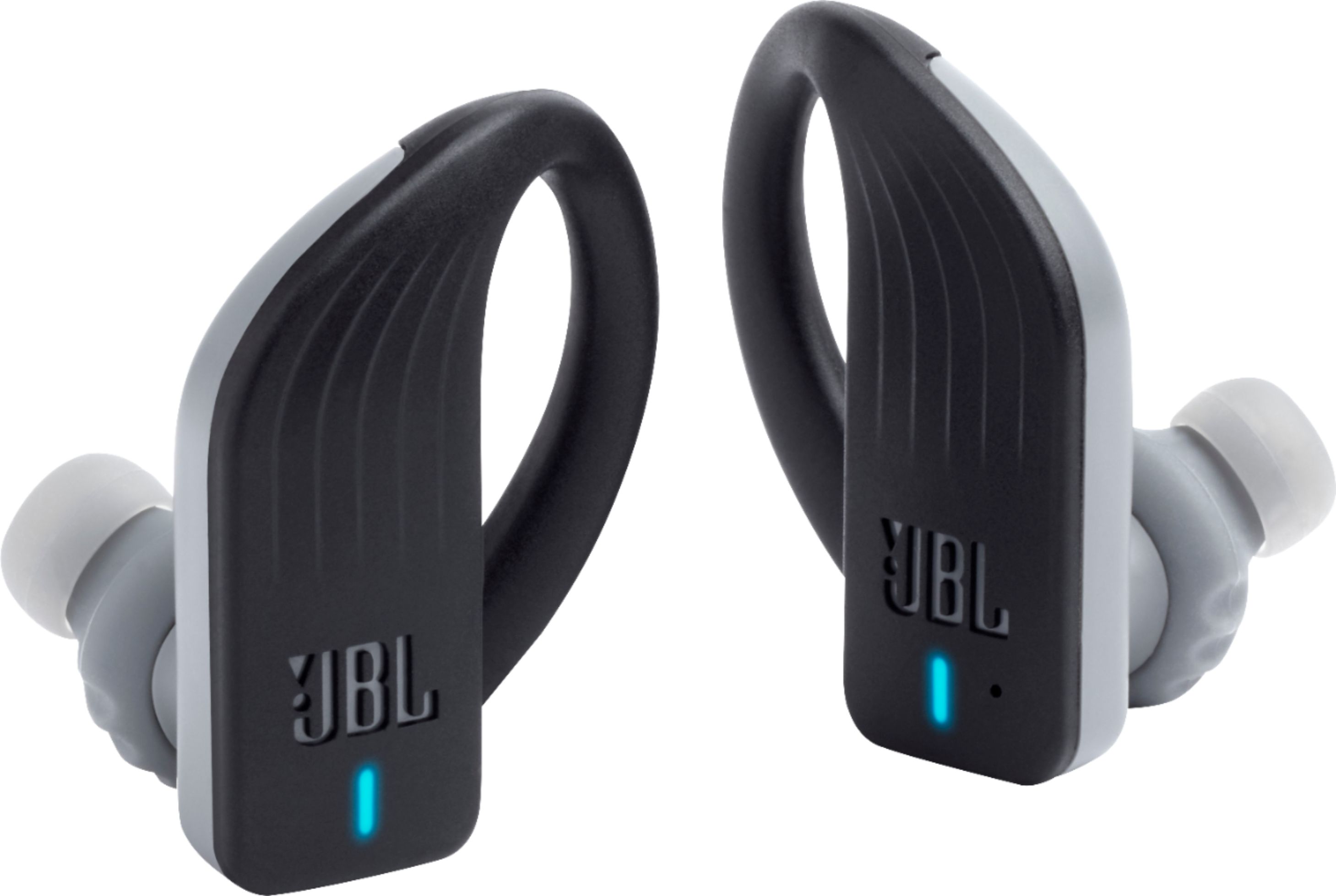 Angle View: JBL - Endurance Peak True Wireless In-Ear Headphones - Black