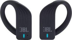 JBL - Endurance Peak True Wireless In-Ear Headphones - Black - Front_Zoom