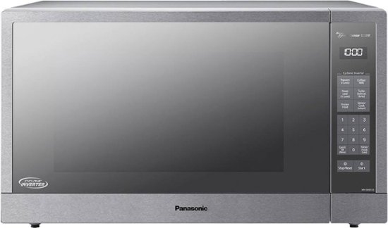 How to change the lightbulb in a panasonic microwave oven Panasonic 2 2 Cu Ft Microwave With Sensor Cooking Nn Sn97js Best Buy