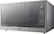 Alt View 1. Panasonic - 2.2 Cu. Ft. 1250 Watt SN97JS Microwave with Cyclonic Inverter and Sensor Cooking - Stainless Steel.
