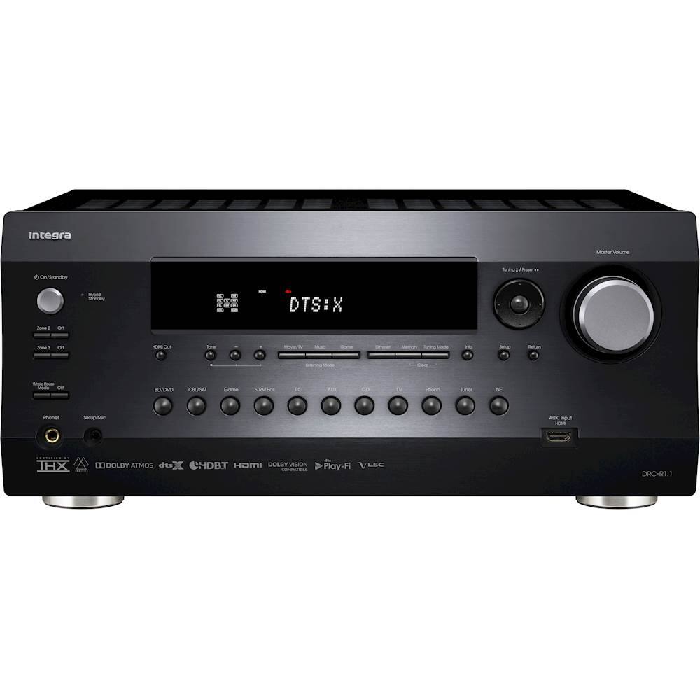 Best Buy: Integra Research 11.2-Channel Network A/V Preamp Black DRC-R1.1