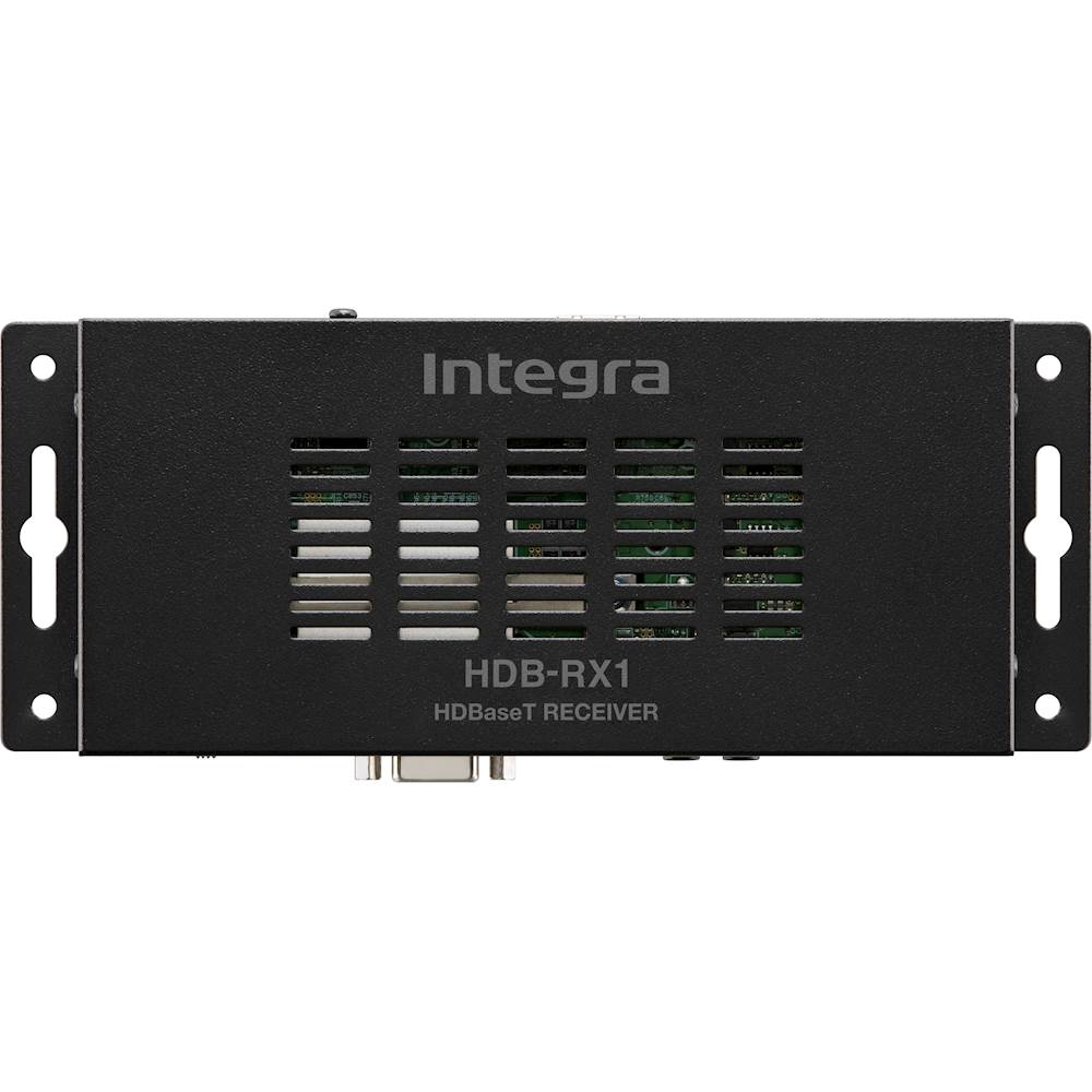 Angle View: Integra - HDBaseT Receiver - Black