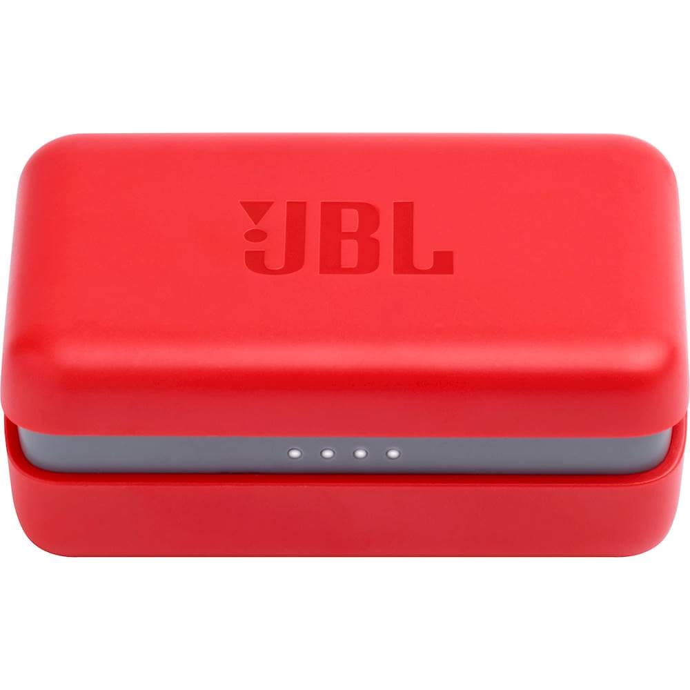 Alt View 13. JBL - Endurance Peak True Wireless In-Ear Headphones - Red.
