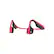 Front. AfterShokz - Titanium Mini Wireless Bone Conduction Open-Ear Headphones - Pink.
