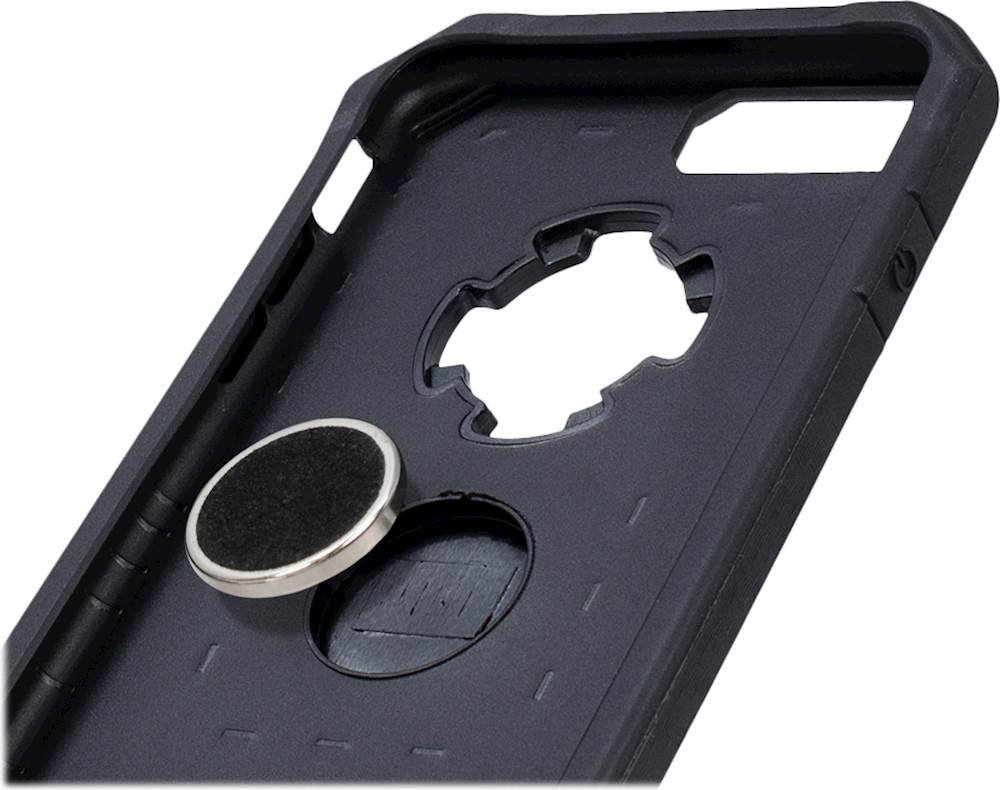 rugged case for apple iphone 6 plus, 6s plus, 7 plus and 8 plus - black