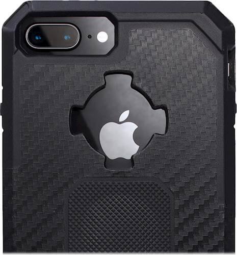 rugged case for apple iphone 6 plus, 6s plus, 7 plus and 8 plus - black rugged case for apple iphone 6 plus, 6s plus, 7 plus and 8 plus - black