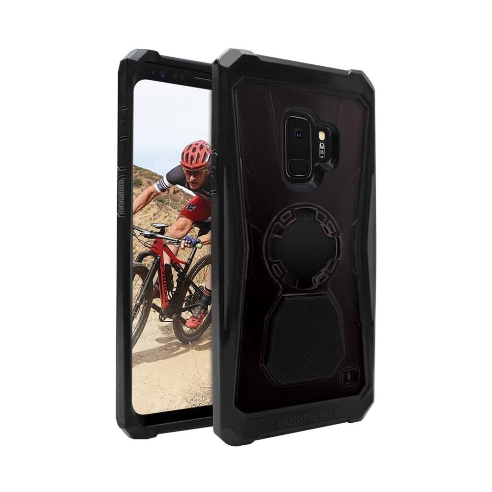 rugged case for samsung galaxy s9 - black