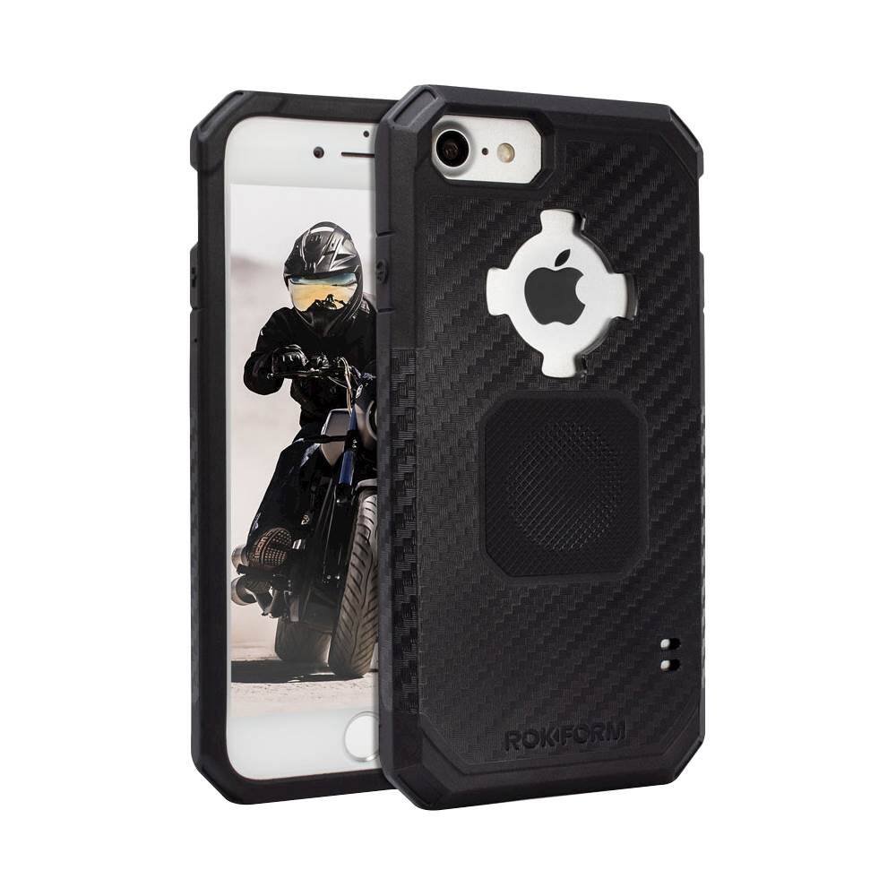 rugged case for apple iphone 6, 6s, 7 and 8 - black rugged case for apple iphone 6, 6s, 7 and 8 - black