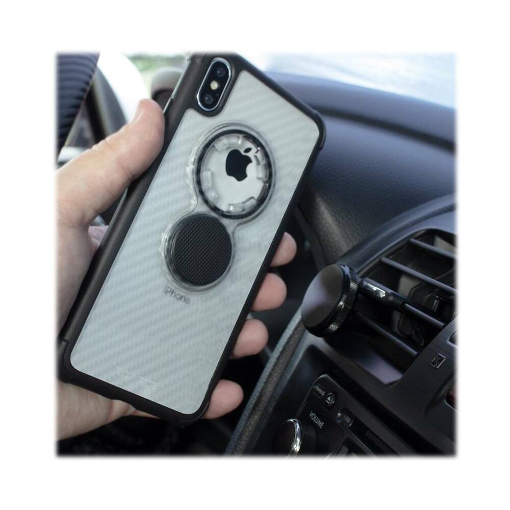 crystal case for apple iphone xs max - clear carbon crystal case for apple iphone xs max - clear carbon