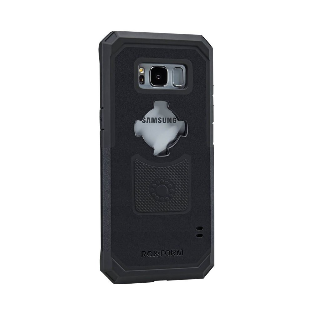 rugged case for samsung galaxy s8+ - black