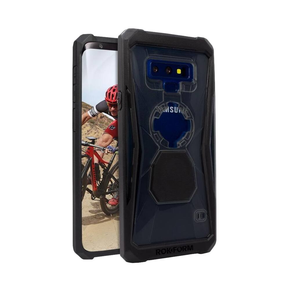 rugged s case for samsung galaxy note9 - black/transparent rugged s case for samsung galaxy note9 - black/transparent